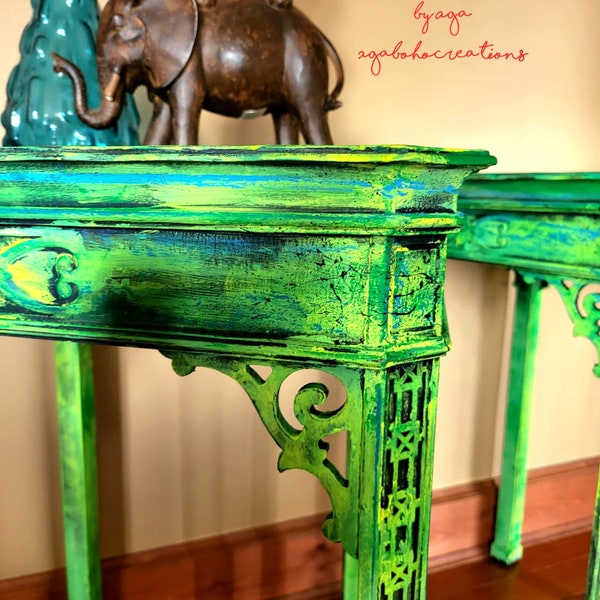 Vintage End Table Etsy