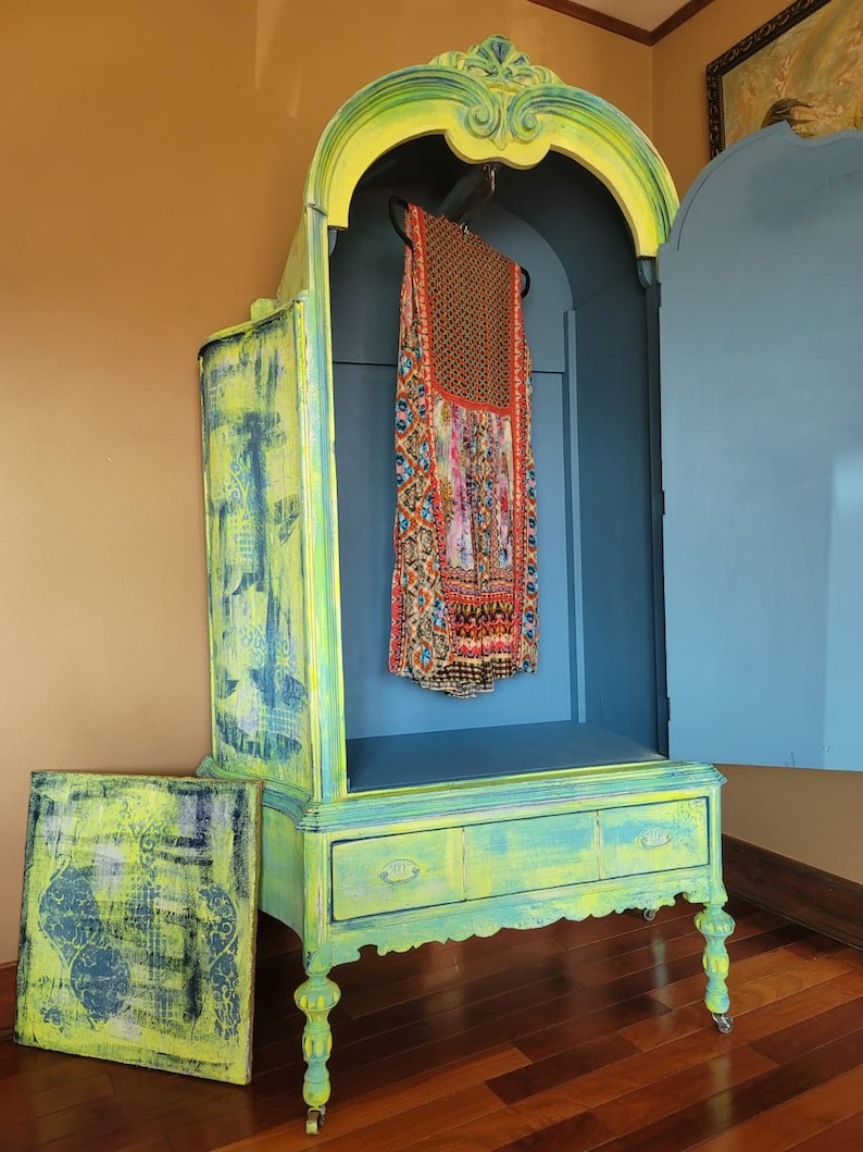 Armoire Wardrobe Closet Armoire Wardrobe Armoire Etsy