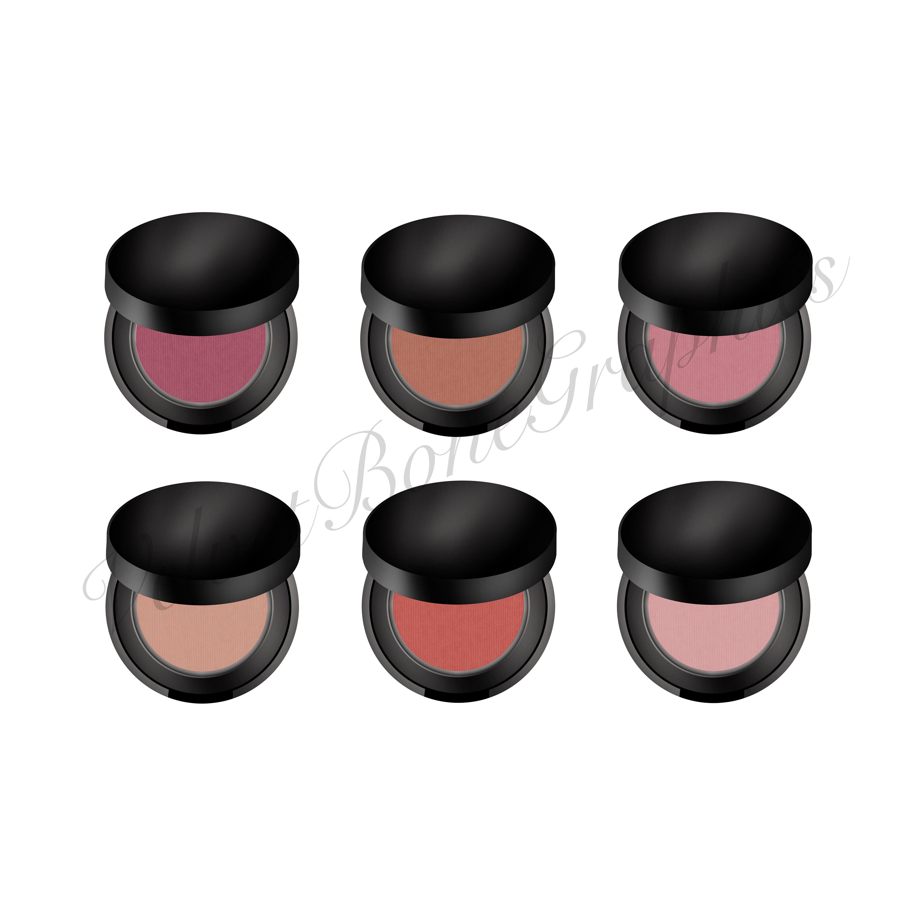 Fashion Makeup Clipart Makeup Clipart Illustration Hand - Etsy