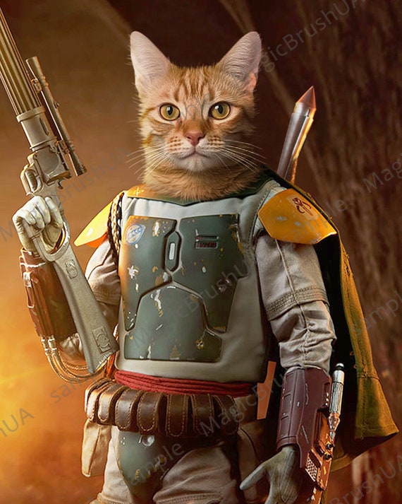 Boba fett dog costume cheap