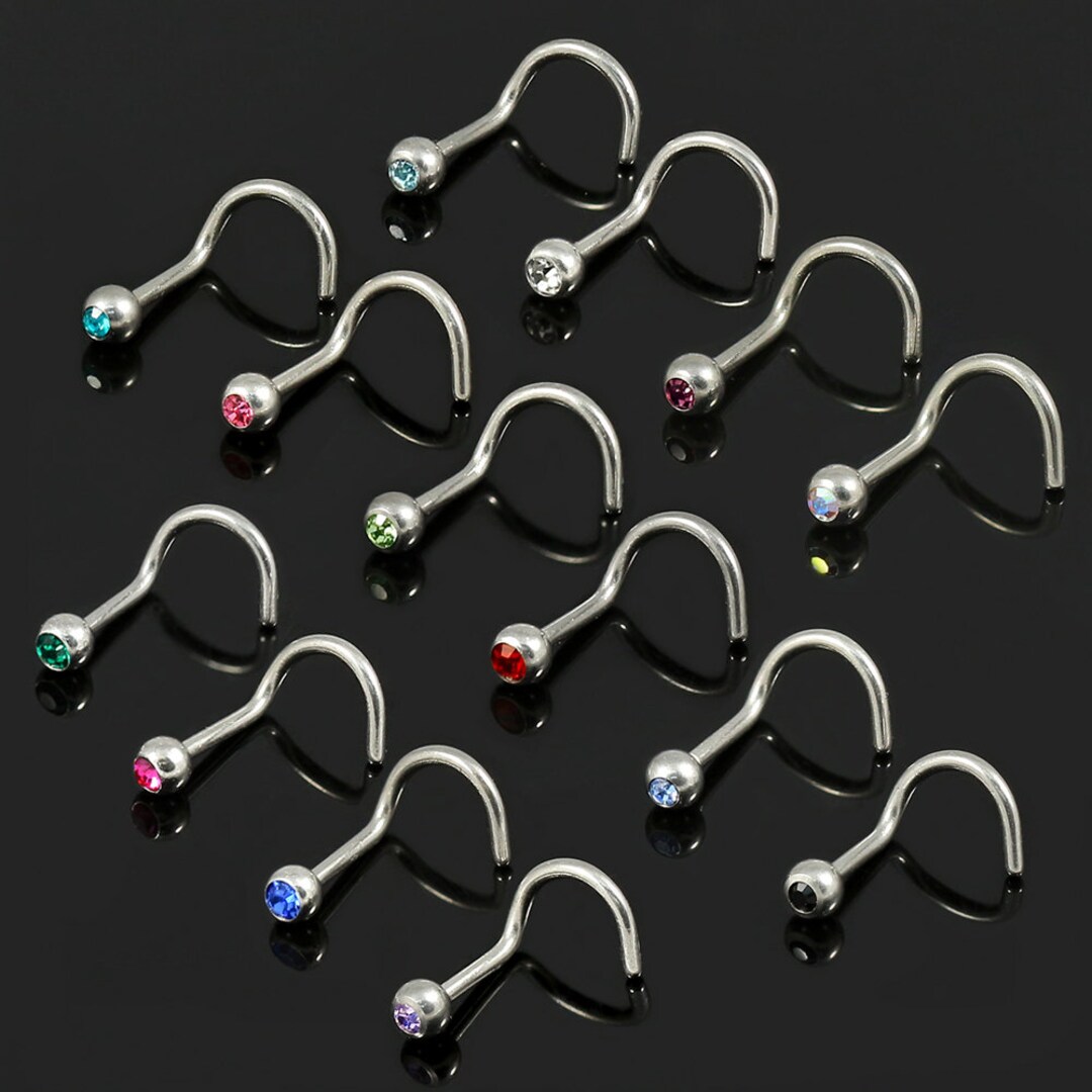 Externally Threaded Nose Stud at Elaine Figueroa blog