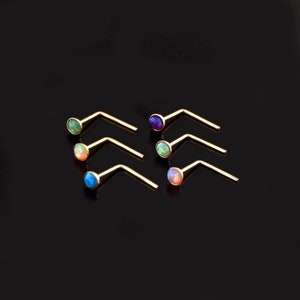Lay Flat Nose Stud Etsy UK