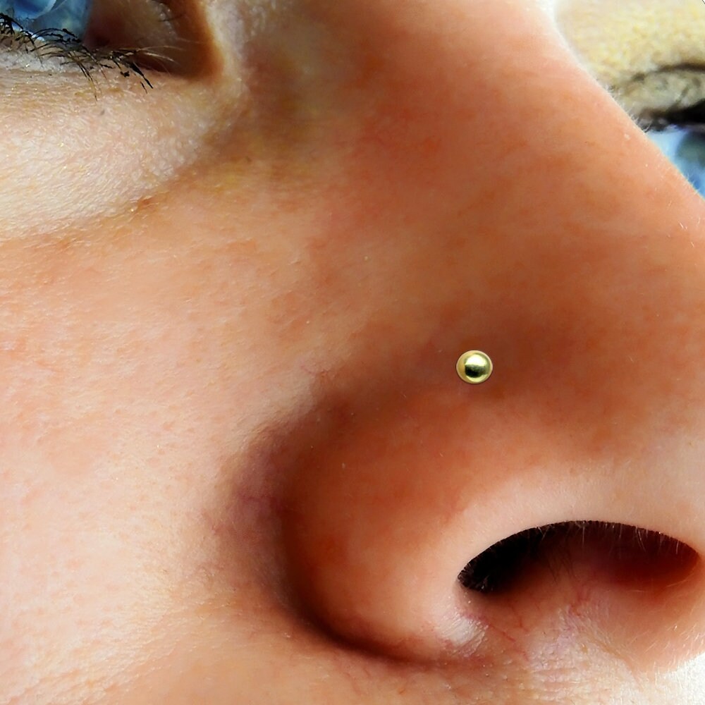 Flat Back Nose Stud atelieryuwa.ciao.jp