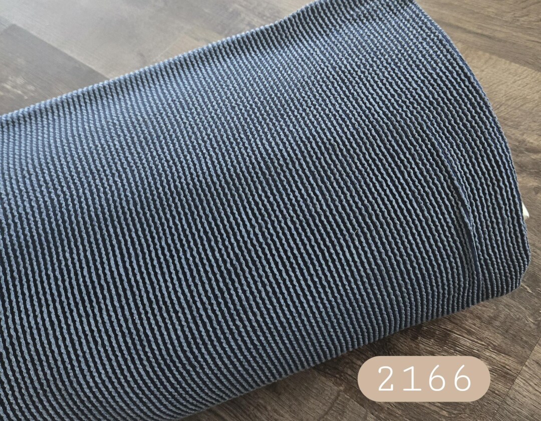 Urban Ribbed Jacquard Knit, Fabric by the Yard, Rib Knit, Hunter ...