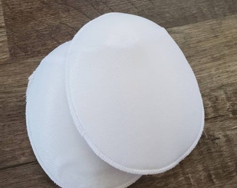 White or black shoulder pads, raglan sleeve