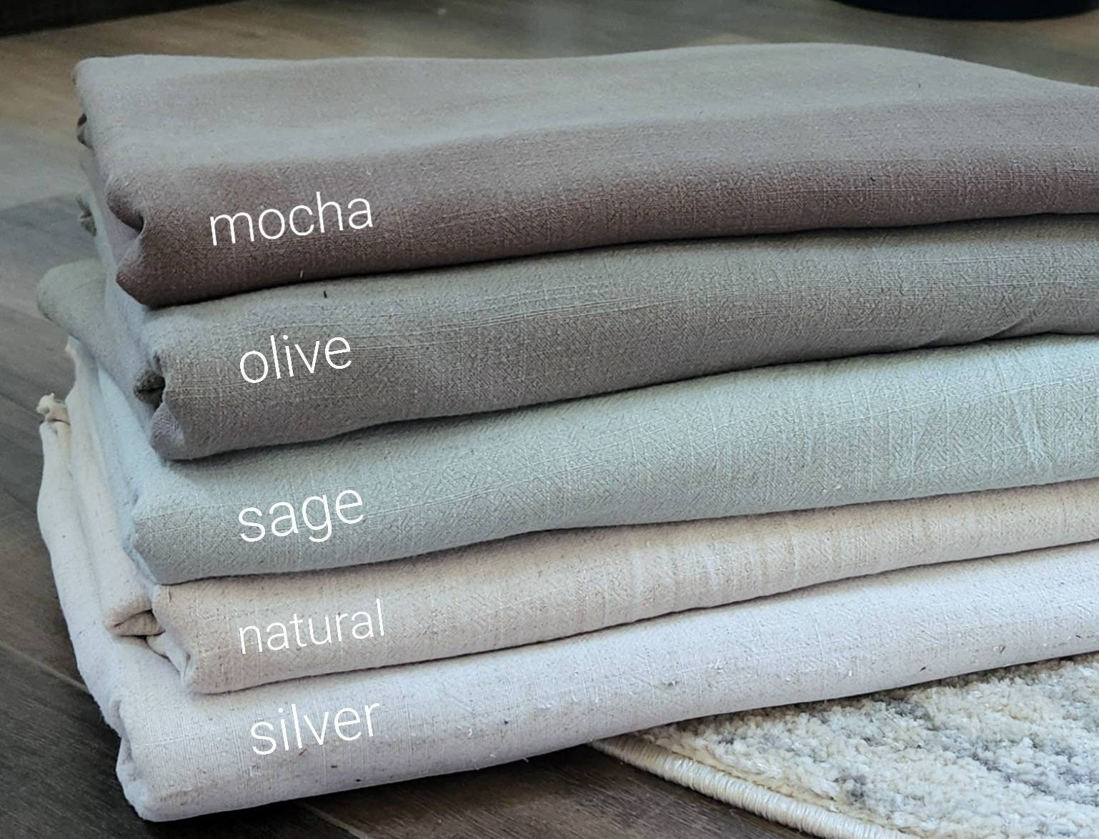 Khaki Texture Fabric / Tan Basic Cotton / Tan Texture Print / Mix Basic  Khaki / Timeless Treasures