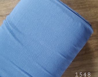 100% poly air flow fabric by the yard, poly fabric by the yard, denim blue #1548