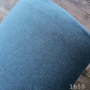Ribbed knit, fabric by the yard, rib knit, solid dark blue/navy #1650