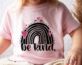 Be Kind Rainbow t-shirt, Pink Shirt Day, Anti bullying shirt, February 24th, Be kind tee, be kind always, Kindness Matters, Stop Bullying