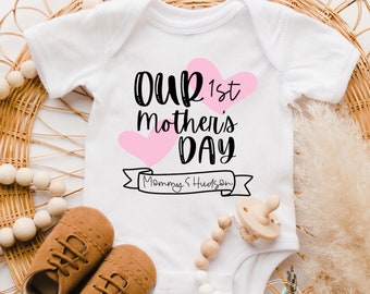 Première fête des mères Onesie®, Baby girls Mothers Day Onesie®, Baby Boys Mothers Day bodysuit, Mothers Day Onesie® pour les garçons, Baby Mothers Day