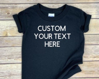 Custom Kids Shirt | Custom Toddler shirt | Customized shirt | Customized Gift | Family photo shoot shirts | Children's personalized gift