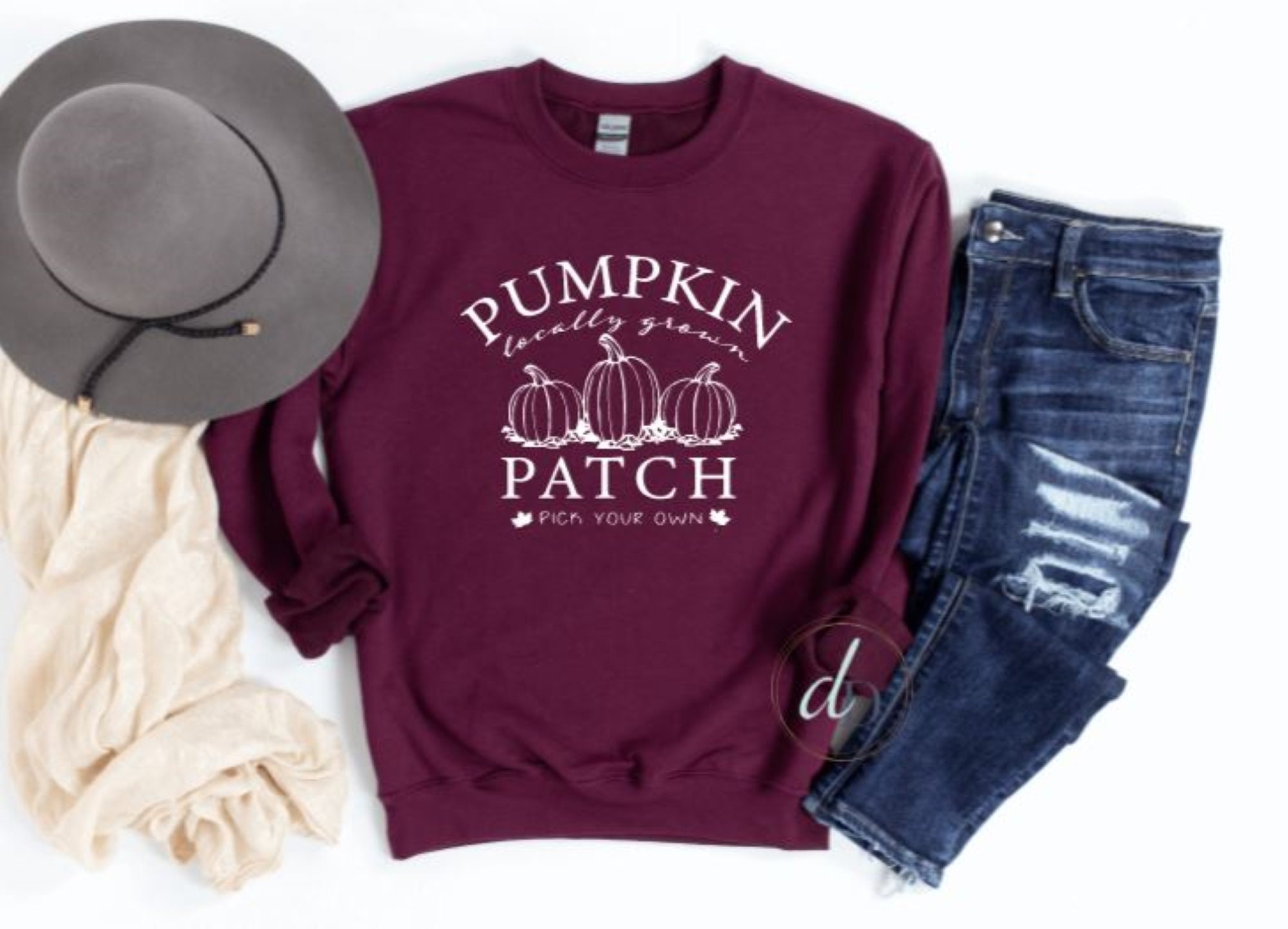 Discover Pumpkin Patch Sweatshirt, Fall Shirt, Womens sweatshirt, Fall Crewneck, Autumn Sweatshirt, Autumn Shirt, Pumpkin Sweater, Halloween Sweater