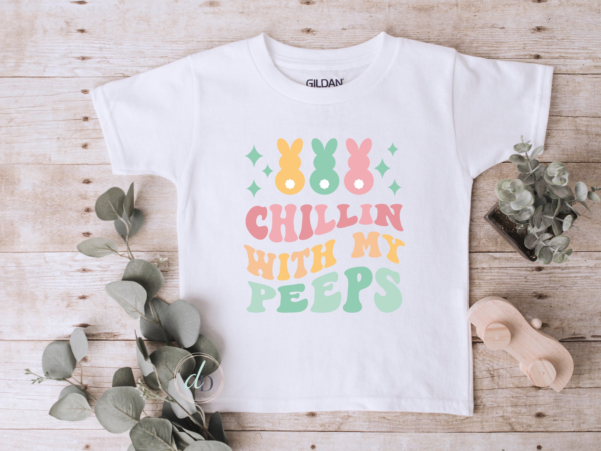 Funny Bunny AG AGUU Toddler Baby Girl Easter Shirts Cute Bunny T