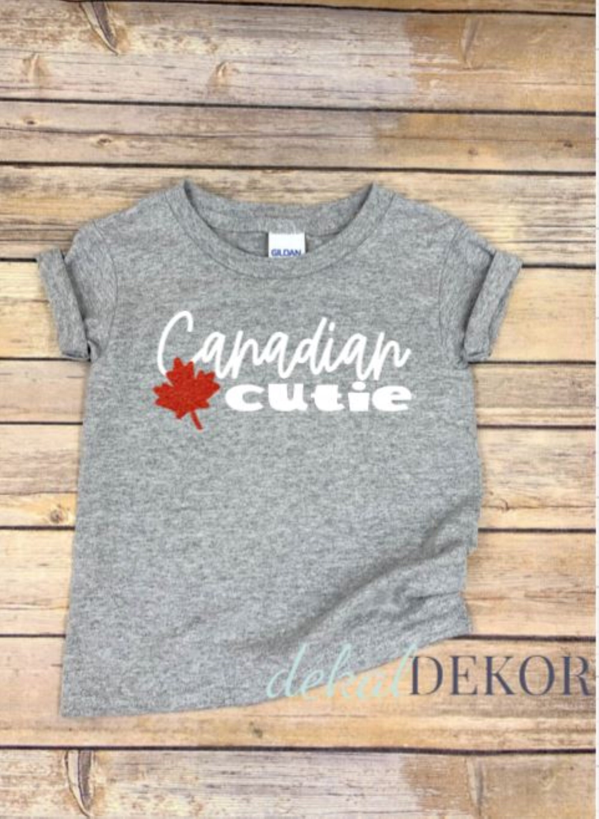 Canadian Cutie Toddler/Children's Shirt Canada Day Etsy