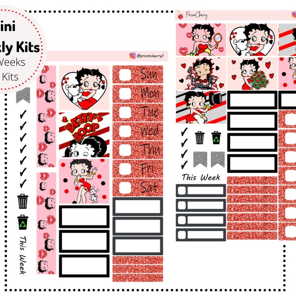 Little Betty Weekly Kits || PP Weken Kit || Mini/B6-kit