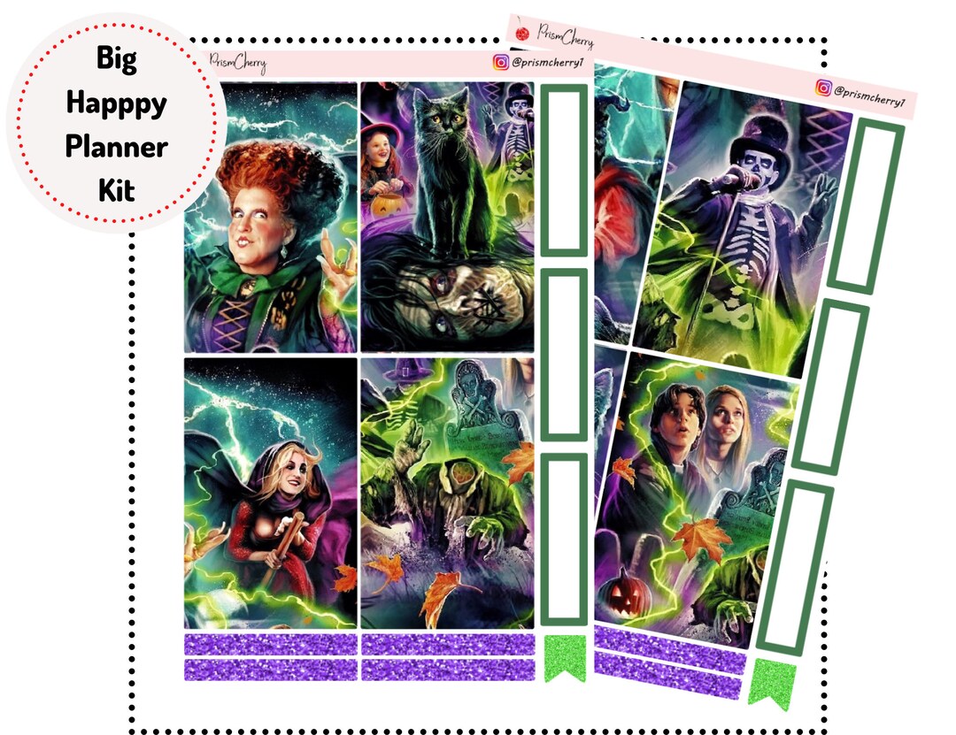 Big Happy Planner Kit Guts for Garters Etsy