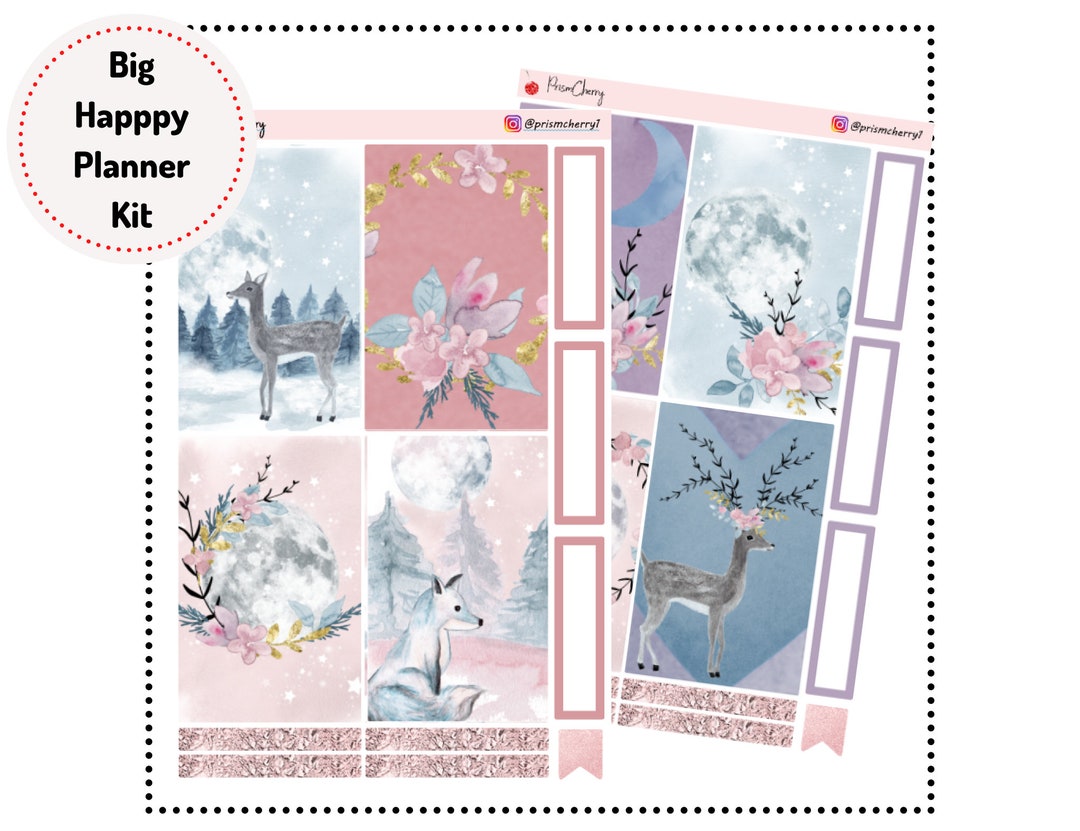 Big Happy Planner Kit - Pretty Winter - Etsy