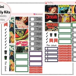 Vintage Horror Weekly Kits || PP Weeks Kit || Mini/B6 Kit