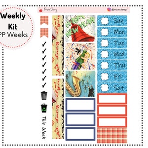 PP Weeks Vintage New Year Weekly Kit