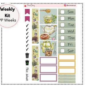 Tea Time PP Weeks Weekly Kit