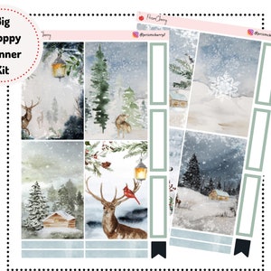 Big Happy Planner Kit - Snowfall