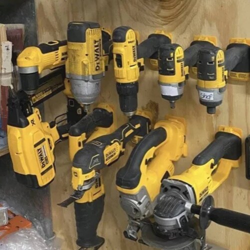 8pack Mixed Dewalt 20V Tool & Battery Mounts by Tool Wrangler Etsy