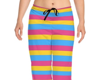 Pan Pride | Pansexual Pride | Pajama Pants | Lounge Pants | Sweat Pants | Cute Pajamas Pajama Bottoms | Bridal Party Pajamas Custom Pajamas
