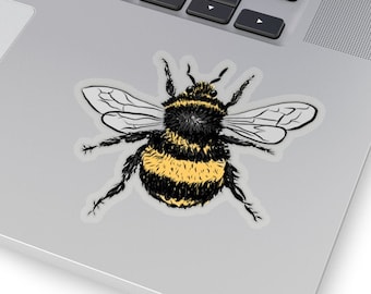 Bee Stickers | Bee Vinyl Sticker | Bee Decal | Honey Bee Decal | Bee decals | Honey Bee Love | Insect Sticker