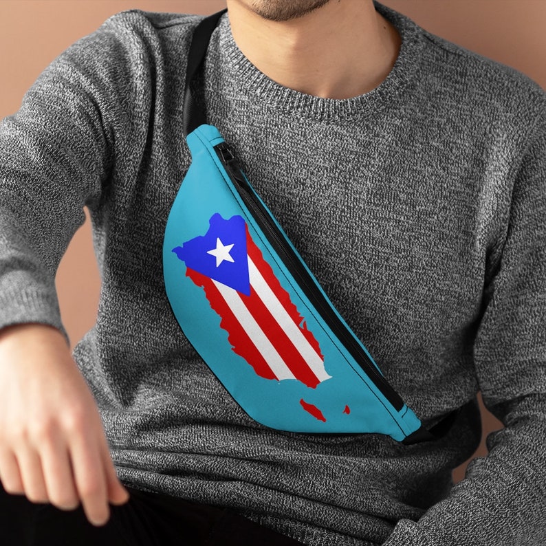 Puerto Rico Fanny Pack Fanny Packs Puerto Rico Flag Hip Bag Puerto