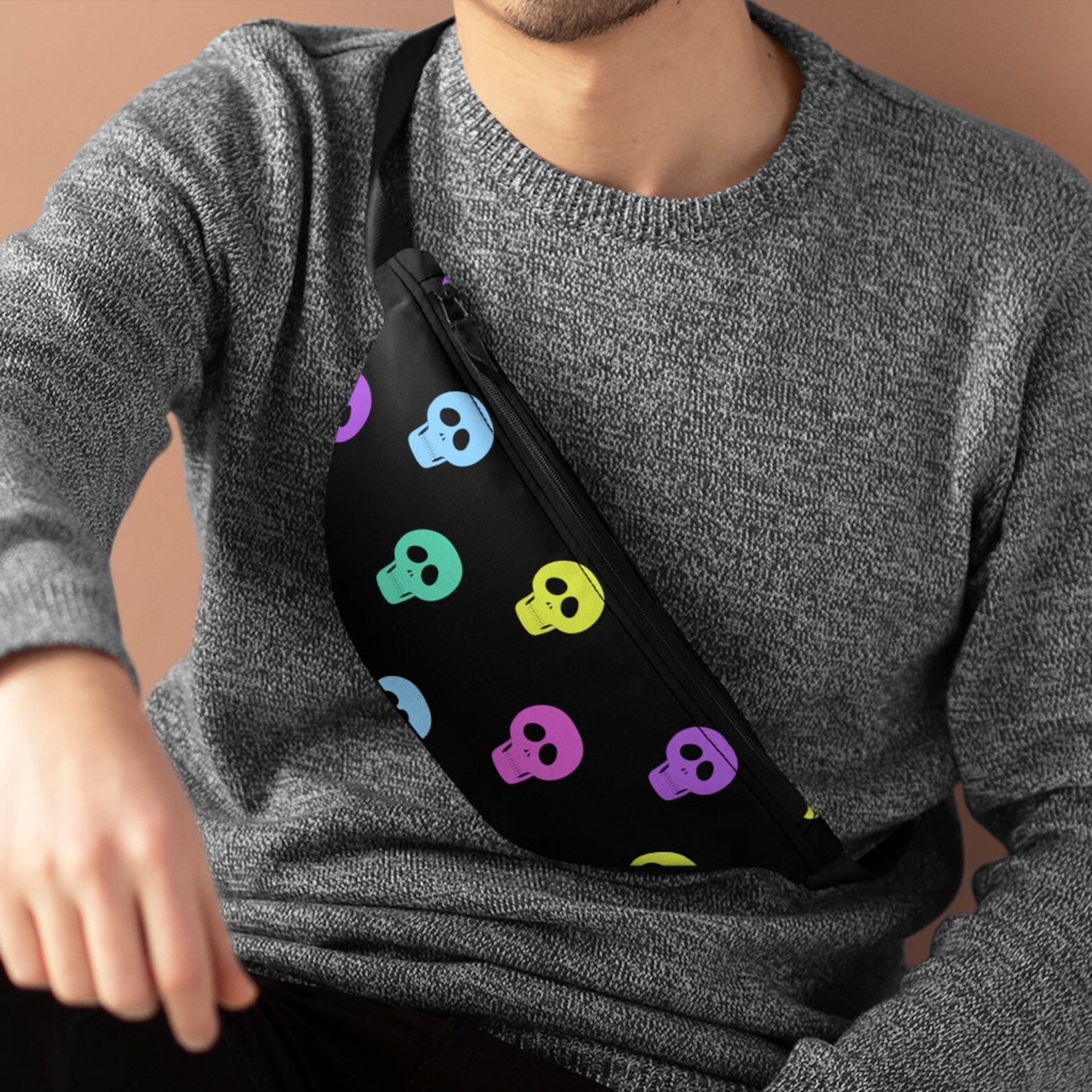 Fanny Pack / Pastel Goth / Goth Bag / Hip Bag / Hip Purse / Nu Etsy