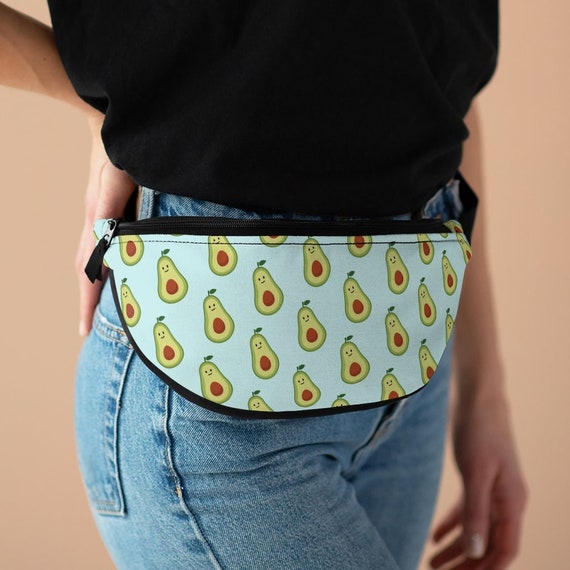 Vintage 90s Avocado Shoulder Purse