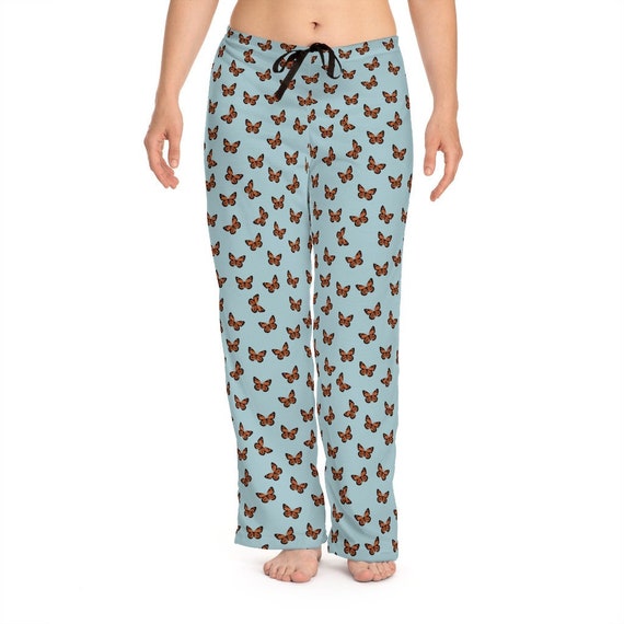 Butterfly Clothing Pajama Pants Lounge Pants Sweat Pants Cute Pajamas  Pajama Bottoms Holiday Pajamas Bridal Party Pajamas 