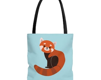 Red Panda | Tote Bag | Red Panda Tote | Reusable Grocery Bag
