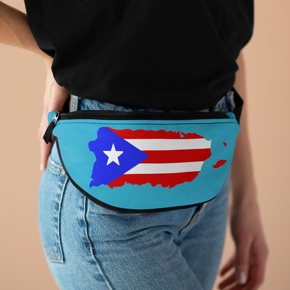 Puerto Rico Fanny Pack Fanny Packs Puerto Rico Flag Hip Bag Puerto