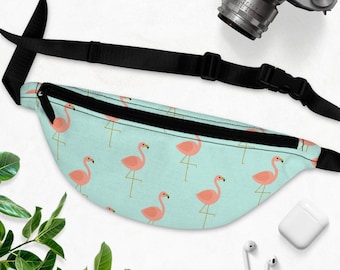 Fanny Pack | Flamingo Fanny Pack | Fanny Pack | Waist Bag | Hip Bag