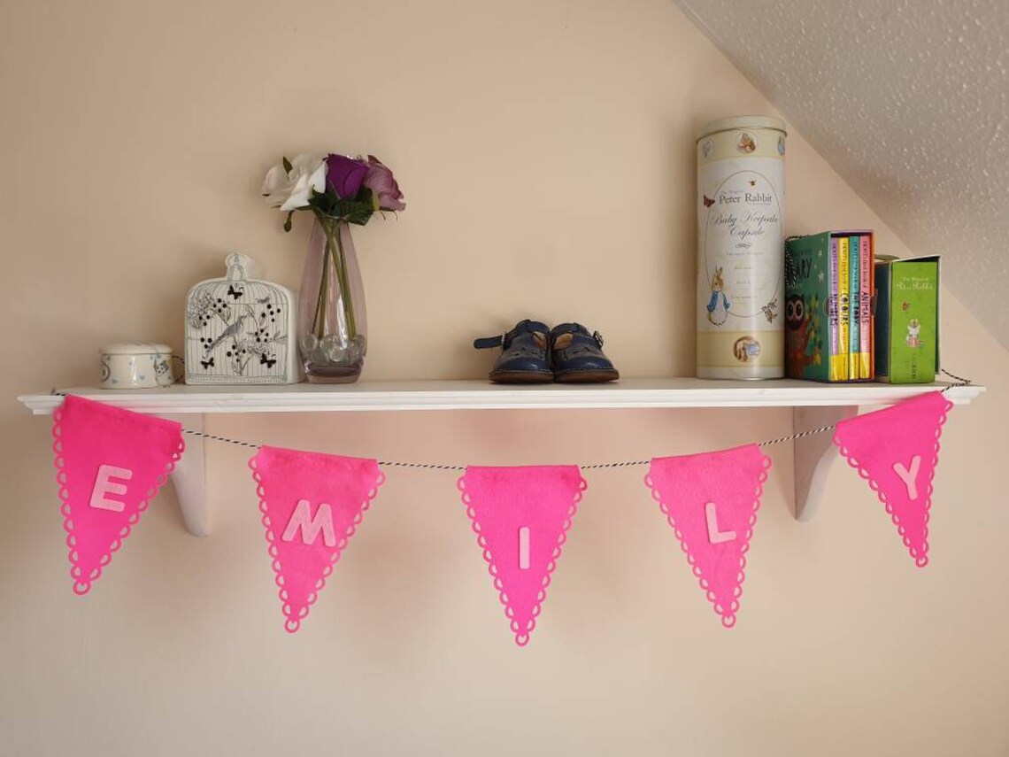 Personalised Bunting / Name Garland /Name Bunting/ Kids Etsy