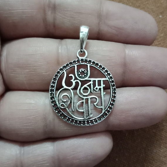 Om namah shop shivaya pendant