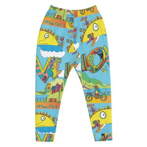 Cartoon Sausage- Love is in the Air- Men's Joggers