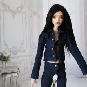 A denim set for Popovy sisters dolls