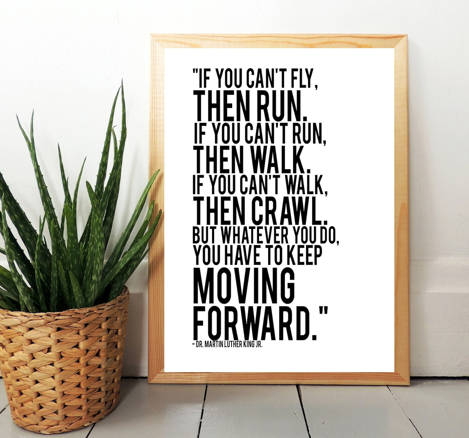 Motivational Quote Print Inspirational Quote Wall Print Etsy
