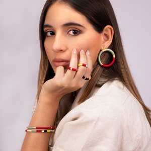 Gold Handmade Bracelet/Silver,Gold Plated Wire/Unique Elegant Bracelets/Gift for Her/Adjustable Colored Bracelet/Gift for her
