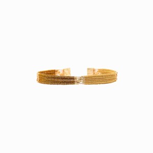 Handmade Bracelet/Gold Plated Wire/Unique Elegant Bracelets/Gift for Her/Adjustable Colored Bracelet/Gift for her