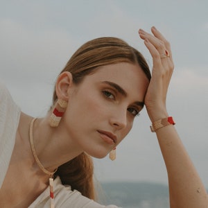 Handmade Bracelet/Gold Plated Wire/Unique Elegant Bracelets/Gift for Her/Adjustable Colored Bracelet/Gift for her