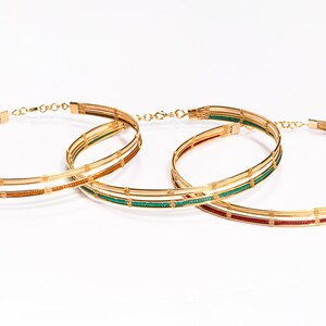 Lightweight gold  necklace /Gold Wire Handmade necklace /Unique Elegant wire wrapped  necklace /Gift for her