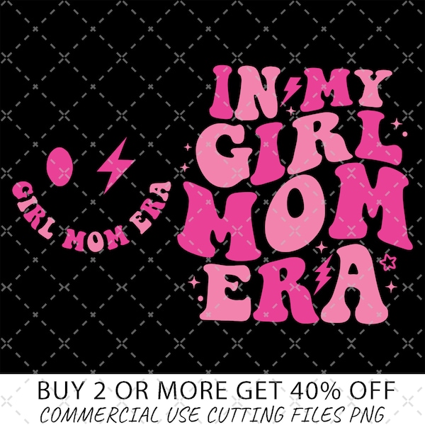 In My Girl Mom Era PNG, Girl Mama Digital File, Girl Mom Club, Girl Mom Png, New Mom Gift, Gender Reveal Png, Expecting Mom Png