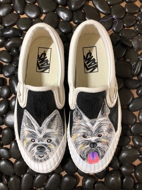 Customized Vans with your Dog on them 