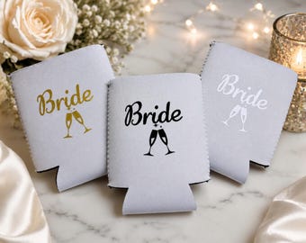 Bride Can Cooler | Bachelorette Party Drink Sleeve, Wedding Favor