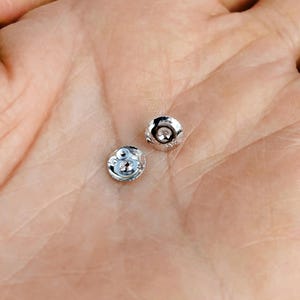 Replacement Earring Backs Screw Backs Earring Nut Backings 14k Solid Gold 1 Pair