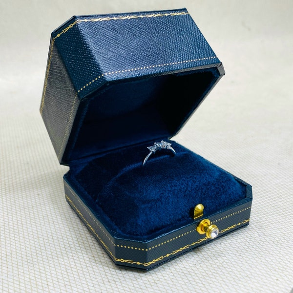 Vintage Style Heirloom Ring Box Jewelry Box #2