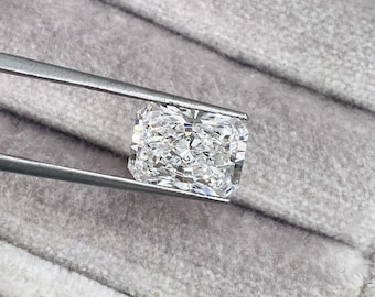 4 Carat Radiant Cut Lab Grown Diamond / Loose IGI Certified